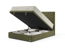 Hypnos Luxurious Earth 04 Divan Bed Set On Glides - thumbnail 3