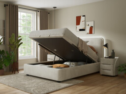 Serenity Power Ottoman Bed Frame With Mood Lighting - thumbnail 2