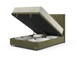 Hypnos Luxurious Earth 04 Divan Bed Set On Castors - thumbnail 3