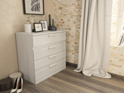 Bergen 4 Drawer Wide Chest of Drawers - thumbnail 1