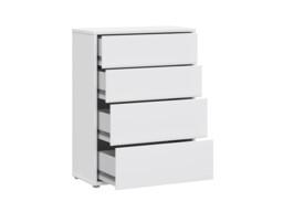 Emille 4 Drawer Wide Chest Of Drawers - thumbnail 3