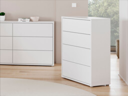 Emille 4 Drawer Wide Chest Of Drawers - thumbnail 1