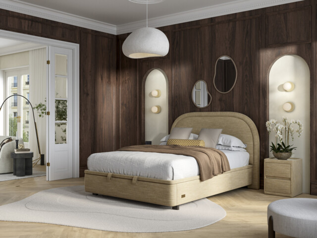 ELLE Home Emmeline Ottoman Bed Frame - image 1