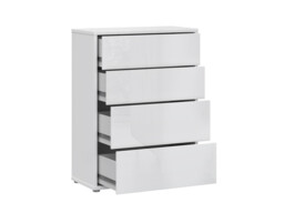 Emille 4 Drawer Wide Chest Of Drawers - thumbnail 3