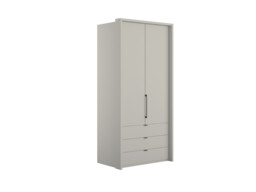 Emden 2 Door 3 Drawer Hinged Wardrobe - thumbnail 1
