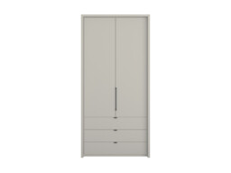 Emden 2 Door 3 Drawer Hinged Wardrobe - thumbnail 2