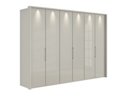 Sicily 6 Door Bi-Fold Wardrobe - thumbnail 2