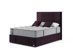 Sealy Newton Posturepedic Divan Bed Set On Glides - thumbnail 2