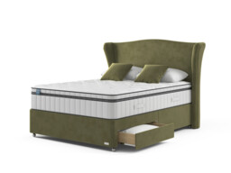 iGel NanoTech 4000i Plushtop Divan Bed Set on Castors - thumbnail 2