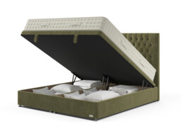 Hypnos Luxurious Earth 04 Divan Bed Set On Glides - thumbnail 3