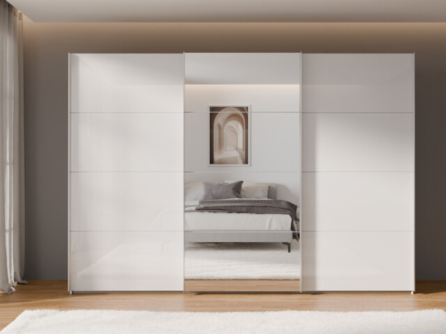 Emille 3 Door Sliding Wardrobe - image 1