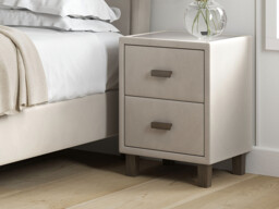 Snooze 2 Drawer Bedside Cabinet