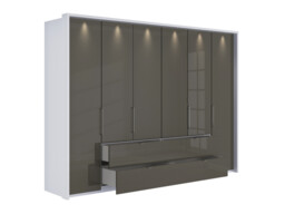Sicily 6 Door Bi-Fold Wardrobe - thumbnail 2