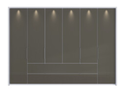 Sicily 6 Door Bi-Fold Wardrobe - thumbnail 3