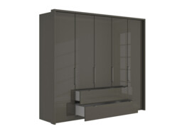 Sicily 5 Door Bi-Fold Wardrobe - thumbnail 2