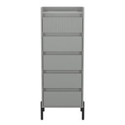 Ellery 5 Drawer Tallboy Chest of Drawers - thumbnail 2