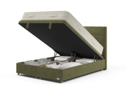 Hypnos Luxurious Earth 02 Divan Bed Set On Castors - thumbnail 3