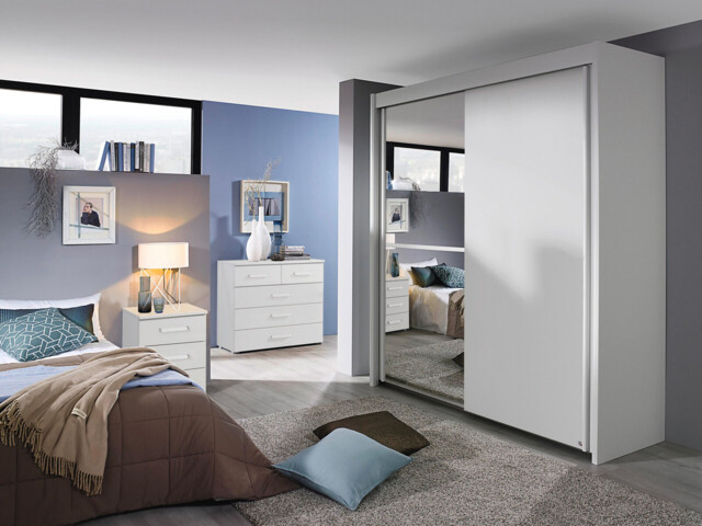 Lazio 3 Door Hinged Wardrobe - image 1