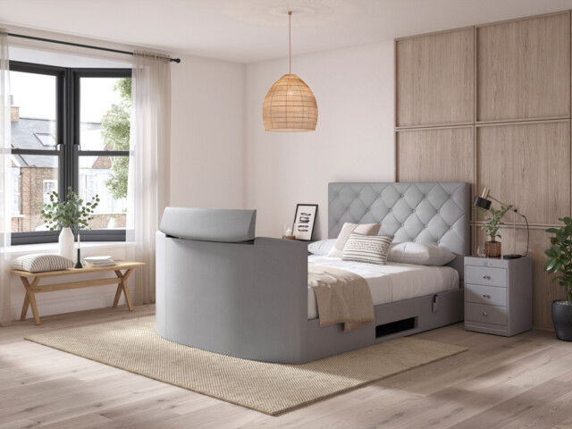 Rhea Ottoman TV Bed Frame - image 1