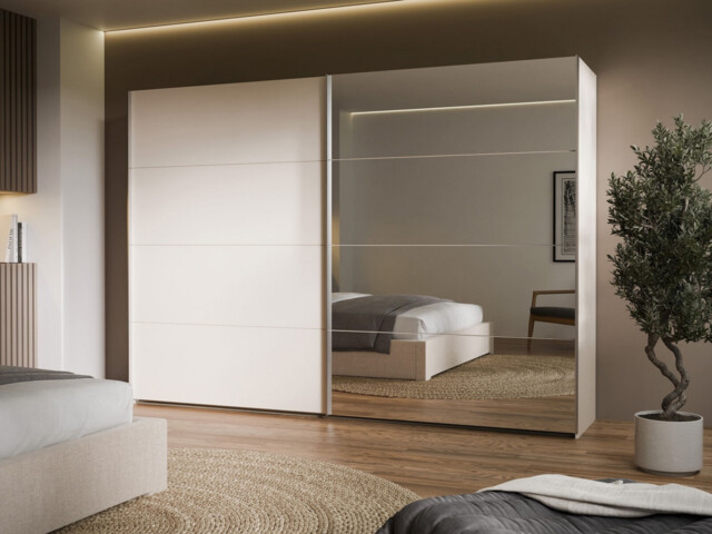 Emille 2 Door Sliding Wardrobe - image 1