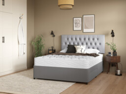 Braunton Memory Divan Bed Set - thumbnail 1