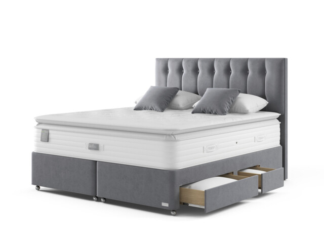 Staples & Co Renew Eco Latex Pocket 2300 Divan Bed Set - image 1