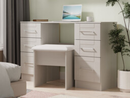 Santana 3 + 3 Drawer Dressing Table - thumbnail 1