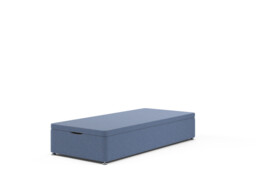 Slumberland Divan Base On Glides - thumbnail 1