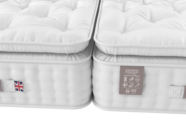 Staples & Co Artisan Pure Indulgence Zip and Link Mattress - image 1