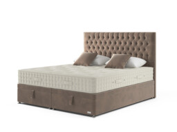 Hypnos Luxurious Earth 04 Divan Bed Set On Glides - thumbnail 2