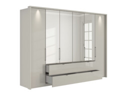Sicily 6 Door Bi-Fold Wardrobe - thumbnail 2