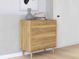 EasyKlix Sherbrooke 3 Drawer Chest Of Drawers - thumbnail 1