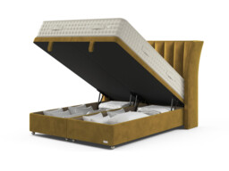 Hypnos Luxurious Earth 05 Divan Bed Set On Castors - thumbnail 3