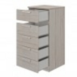 Bergen 5 Drawer Narrow Chest of Drawers - thumbnail 3