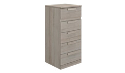 Bergen 5 Drawer Narrow Chest of Drawers - thumbnail 1
