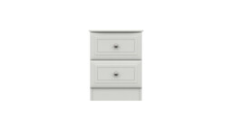 Carson 2 Drawer Bedside Table - thumbnail 2