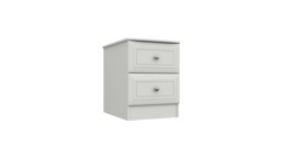 Carson 2 Drawer Bedside Table - thumbnail 3