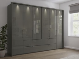 Sicily 6 Door Bi-Fold Wardrobe
