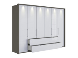 Sicily 6 Door Bi-Fold Wardrobe - thumbnail 2