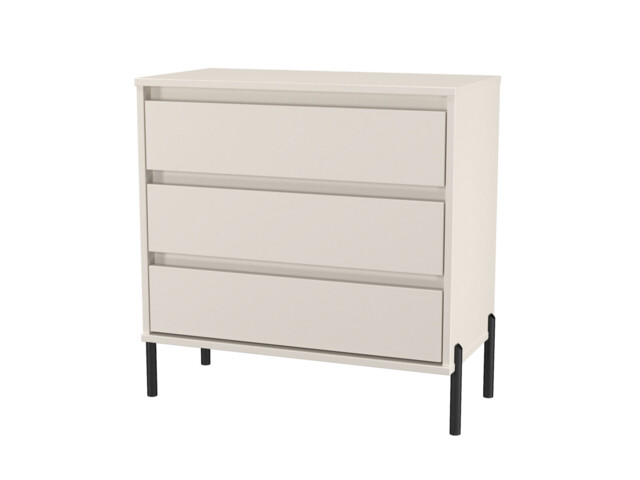 Veya 3 Drawer Midi Chest of Drawers - image 1