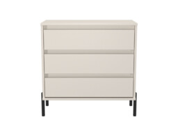 Veya 3 Drawer Midi Chest of Drawers - thumbnail 2