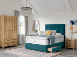 Staples & Co Revitalise Eco Latex Pocket 3800 Divan Bed Set - thumbnail 1