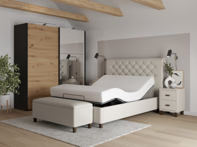 Snooze Nightfall Adjustable Bed Frame - image 1