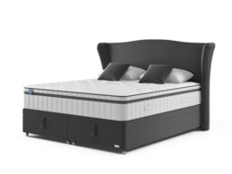iGel NanoTech 4000i Plushtop Divan Bed Set on Castors - thumbnail 2