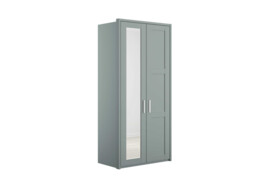 Alster 2 Door Hinged Wardrobe - thumbnail 2