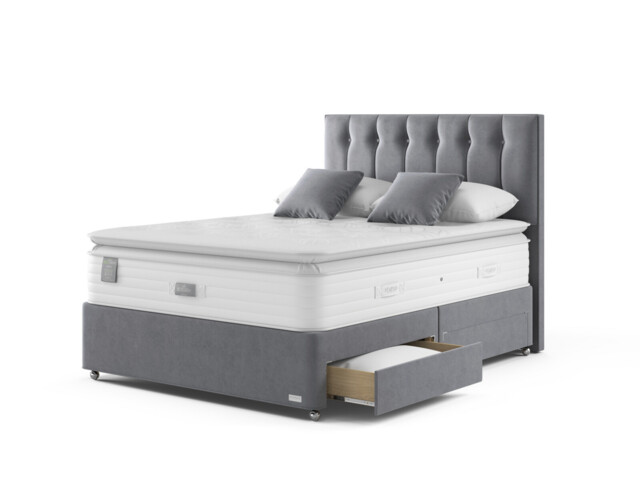 Staples & Co Renew Eco Latex Pocket 2300 Divan Bed Set - image 1
