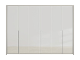 Emden 6 Door 6 Mirror Hinged Wardrobe - thumbnail 2