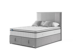 iGel NanoTech 3500i Plushtop Divan Bed Set on Glides - thumbnail 2