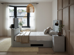 Rhea Ottoman TV Bed Frame - thumbnail 2
