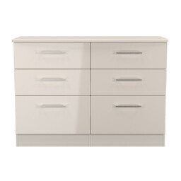 Avena 6 Drawer Wide Chest of Drawers - thumbnail 2